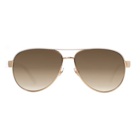 Gucci GG 4239 Sunglasses 00jk Ivory Gold Authorized Dealer